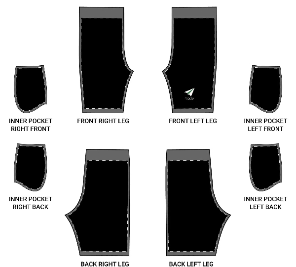 how to fold basketball shorts to save space2