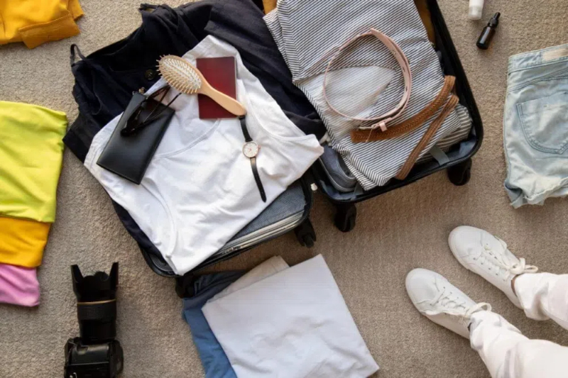 how to pack polo shirts for travel