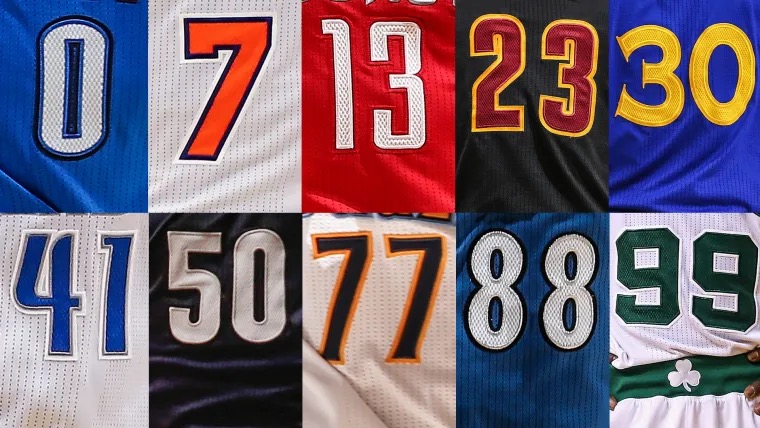 what is the highest number on a basketball jersey1