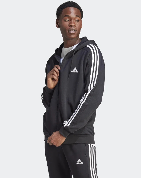 adidas Sportswear M 3s Fl Fz Hd (ASRJG5950) - Hoodies _ Boozt.com
