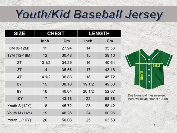 what size baseball jersey am i1