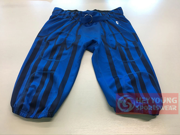 High School Custom Sublimation Printing American Football Pant