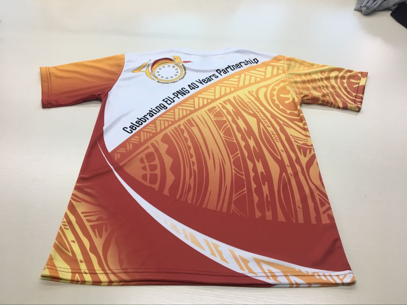 Wholesale 100% Polyester Lightweight Mesh Fabric Custom Sublimation T-Shirts