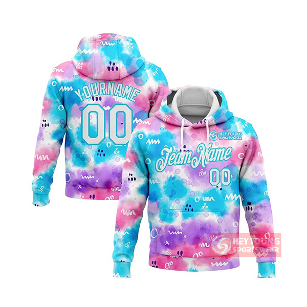 Blank Pullover Men Custom Hoodies With Sublimation Printing