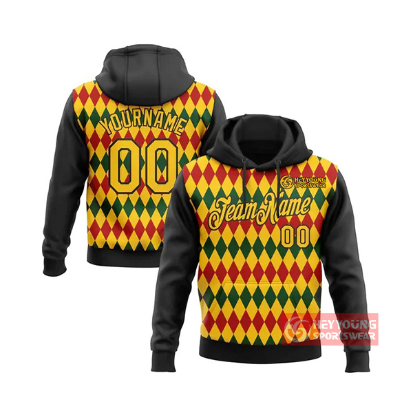 Hot Sales Custom Digital Printing Sports Sweater Hoodies