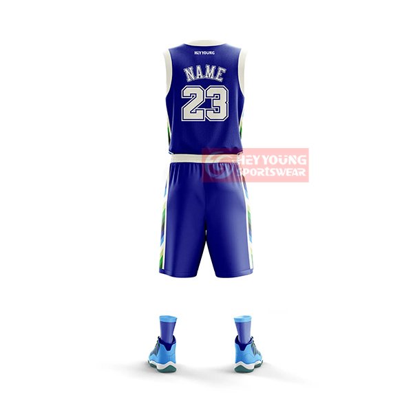 Wholesale Quick Dry Custom sublimation Breathable Basketball Uniform Set
