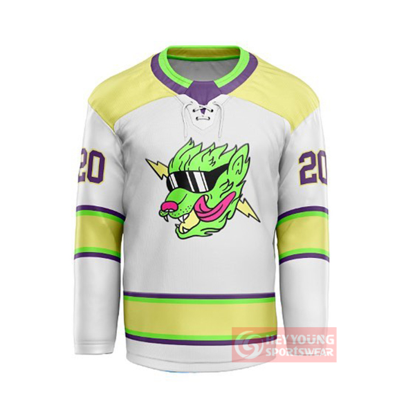 Custom Cheap New Design Sublimated Ice Hockey Jersey