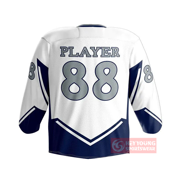 Custom Printing Sportswear Team Lace-up Ice Hockey Wear Jersey