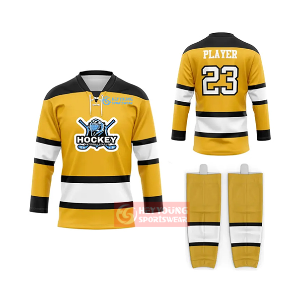 Cheap Custom Sublimated Unique Ice Hockey Jerseys Pro Quality Manufacturer