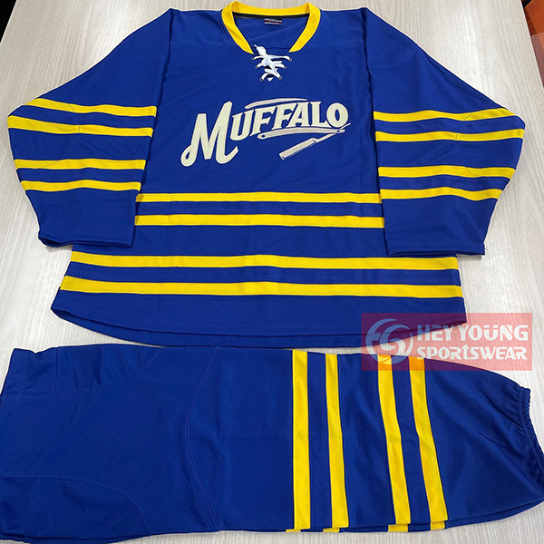 Custom Team High Quality Sportswear New Design Sublimation Men Practice Ice Hockey Jersey