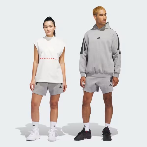 what matches with grey basketball shorts