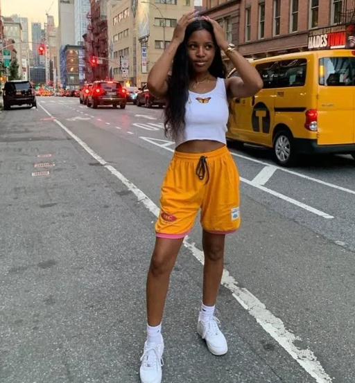 what do girls wear under basketball shorts