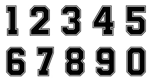 what font are baseball jersey numbers2