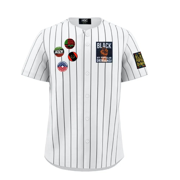 what with the black and white baseball jersey1