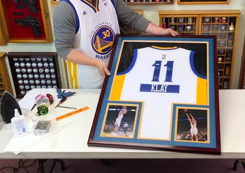 How To Frame A Basketball Jersey?