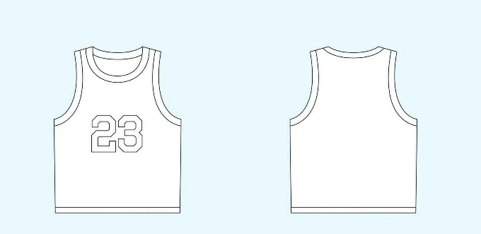how to draw a basketball jersey1