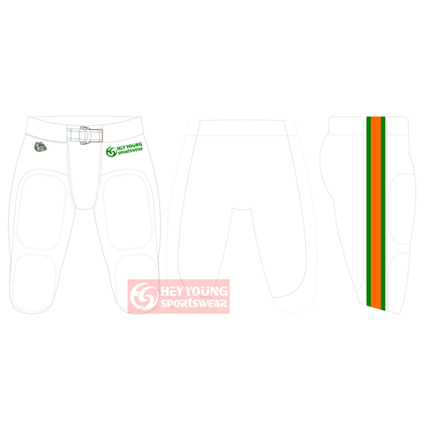 Wholesale 100% Polyester Manufacture Custom ODM Design American Football Pant