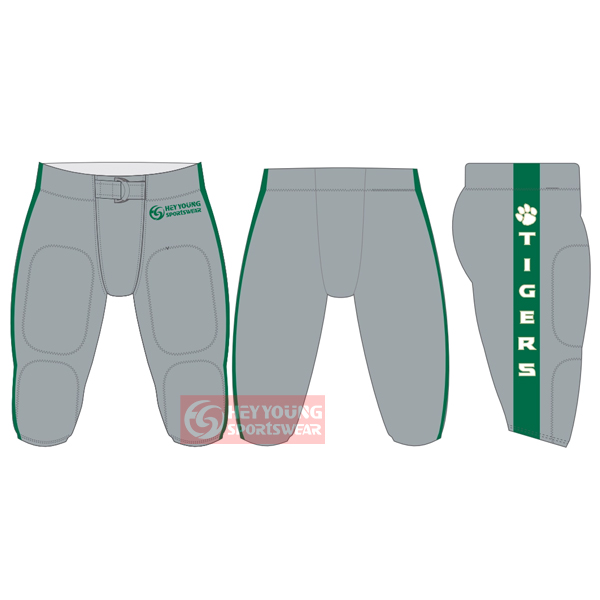 Wholesale 100% Polyester OEM Service Custom Design American Football Pants
