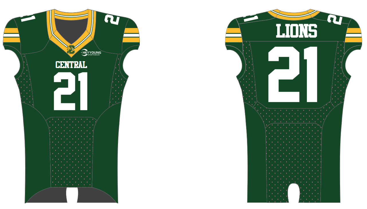 100% Polyester Custom Sublimated Manufacture American Football Jersey
