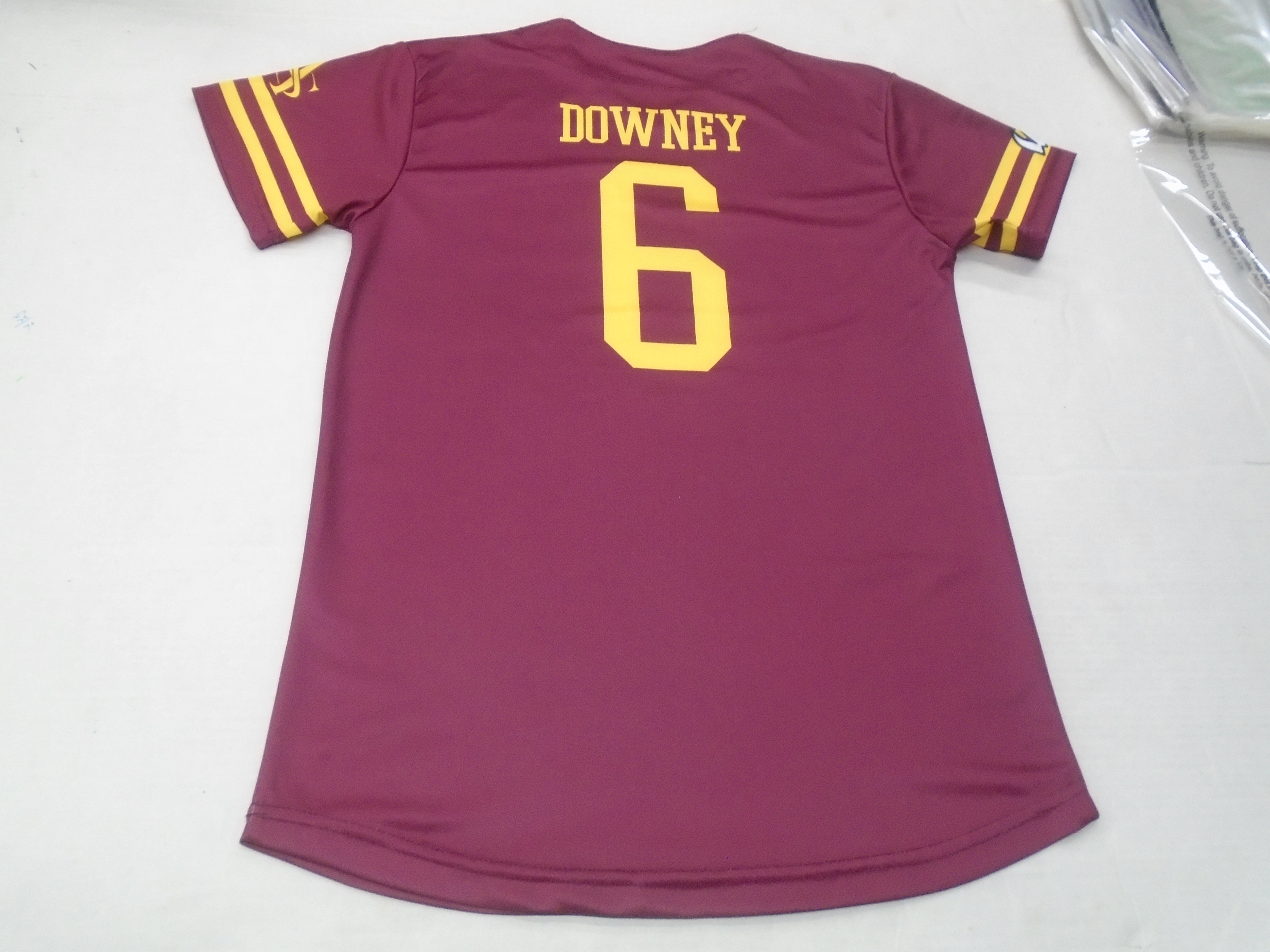 High Quality Custom Design Sublimation Printing V-Neck Baseball Shirts