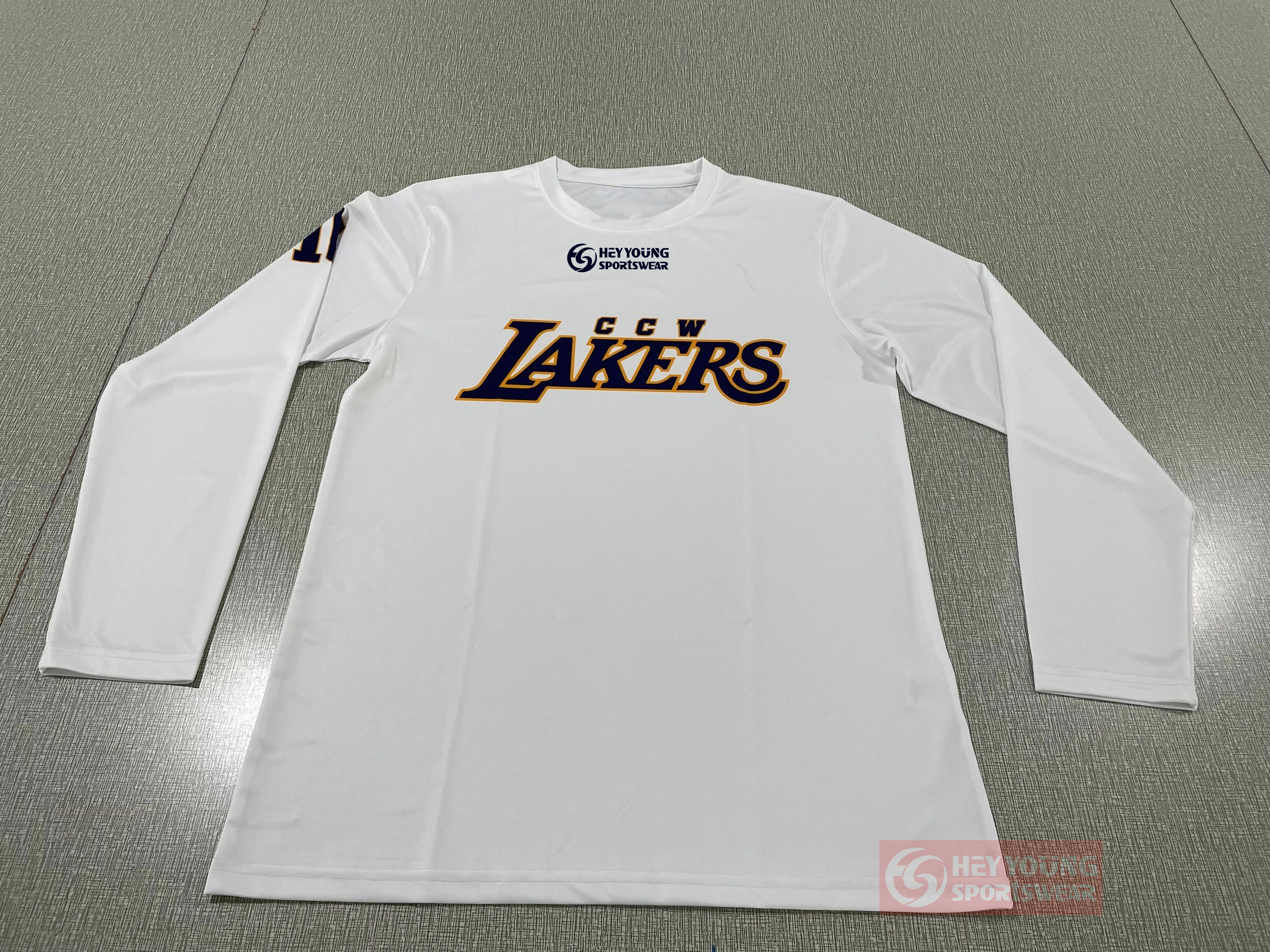 High School 100% Polyester Sublimated Custom Basketball Shooter Shirts