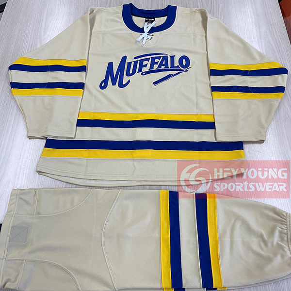 Top Quality Sublimated Sportswear Ice Hockey Uniform Fully Customized Ice Hockey Wear Jersey