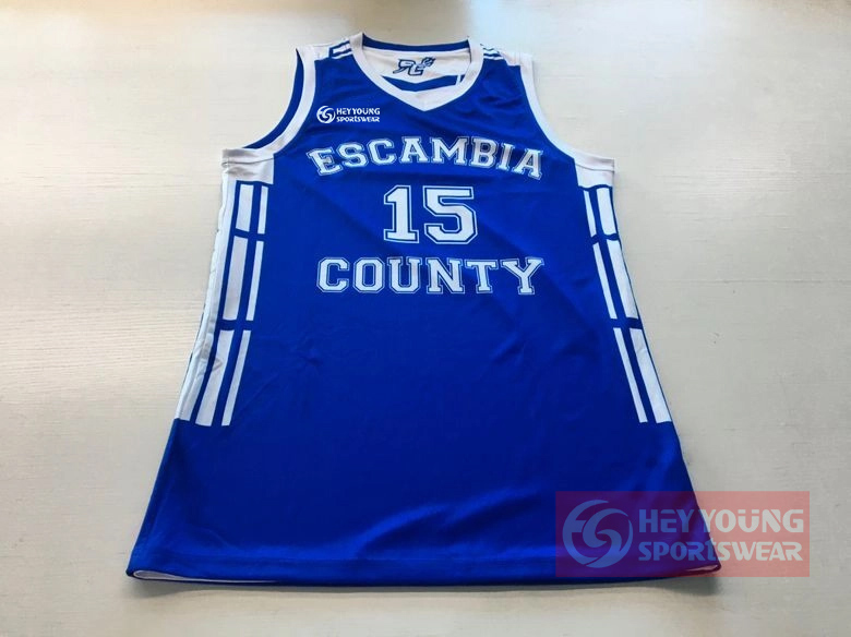 High School Men Sublimated Custom Practice Basketball Jersey