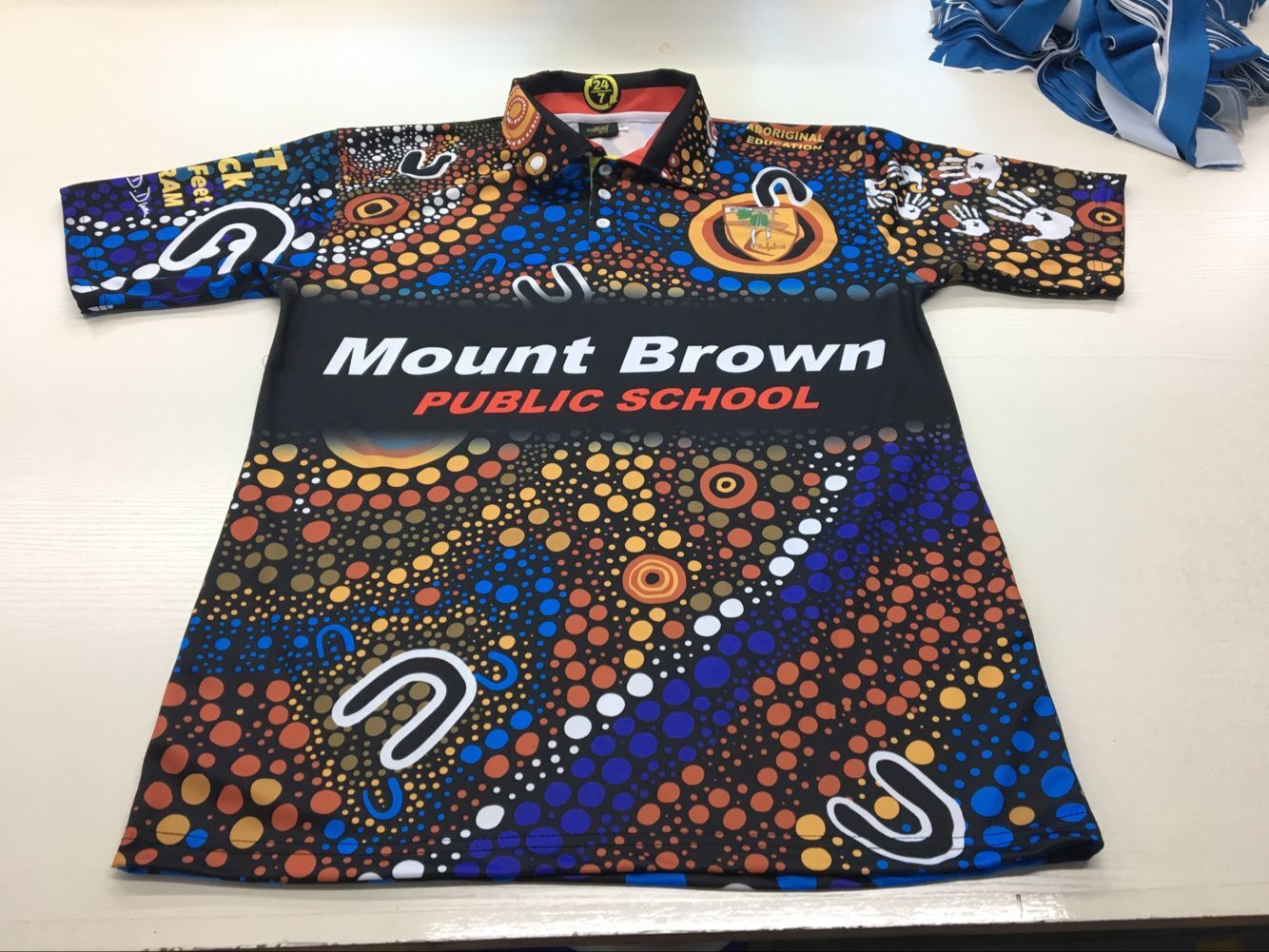  100% Polyester Cheap Sublimation Custom Design Men Polo Shirt
