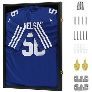 how to hang a baseball jersey in a shadow box2