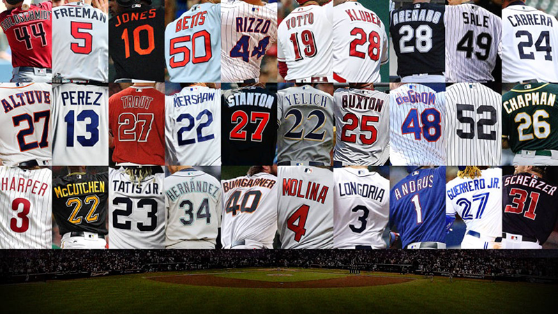 what font is used for baseball jersey numbers1