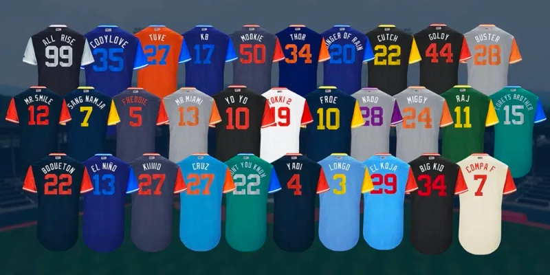 why does baseball have a players weekend jersey2