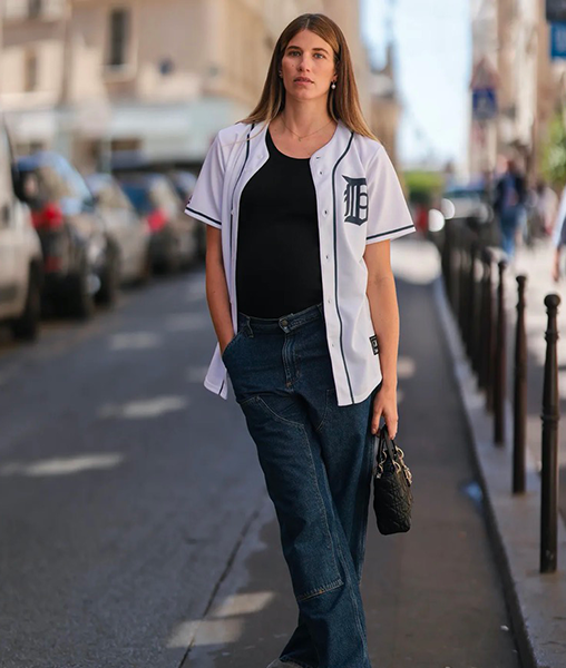 how to wear a baseball jersey girl1