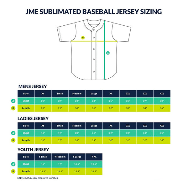 how do baseball jersey sizes run2