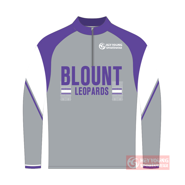 Wholesale Custom Sublimated Warm-up Zipper Jacket