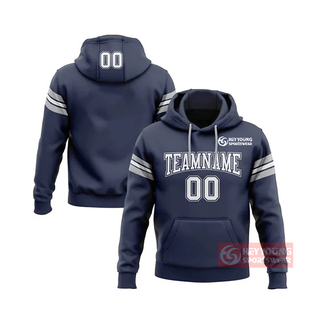 Custom Team Design Dye Sublimation Blank Pullover Hoodies