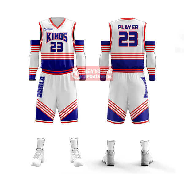 Wholesale Cheap Sublimation Custom Basketball Jersey Set Basket Ball Training Uniform