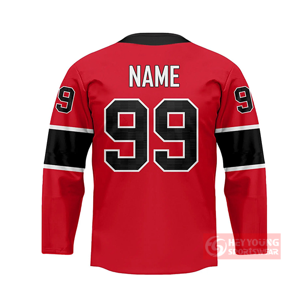 Wholesale Blank Custom Design Sublimated Hockey Jersey