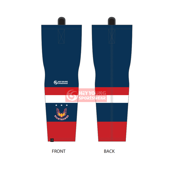 Wholesale Cheap Sublimation Printing Custom Ice Hockey Socks