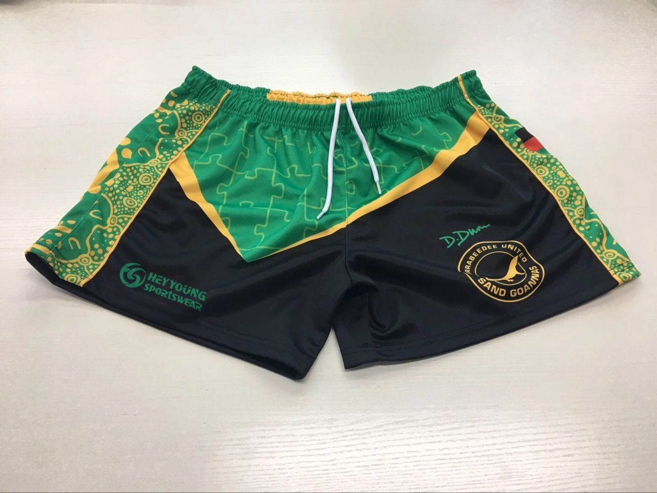 Wholesale Cheap Sublimated Custom Rugby Shorts