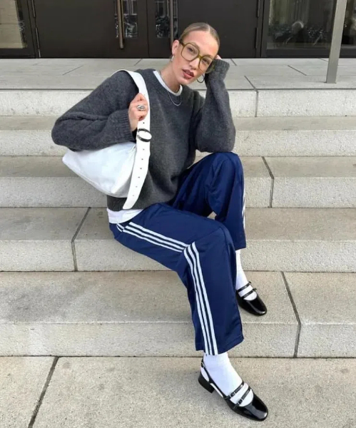 how to style adidas sweatpants