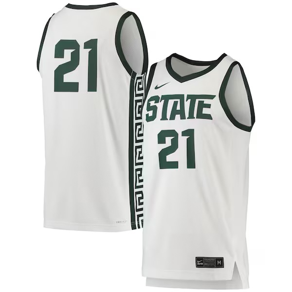 what does the symbol on michigan state's basketball jersey1