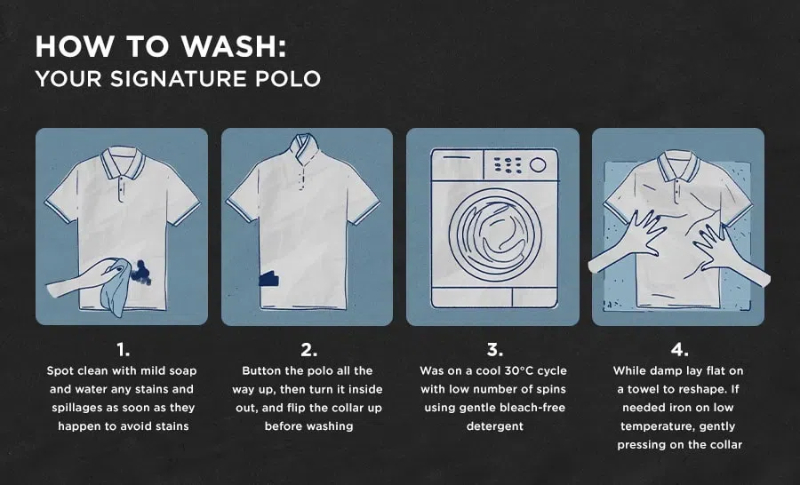 how to wash polo shirts without ruining the collar1