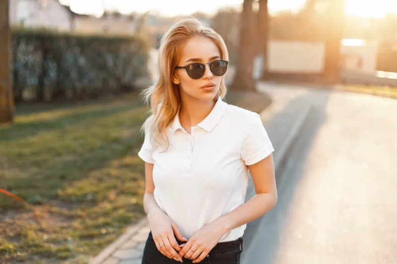 how to wear polo shirts women2